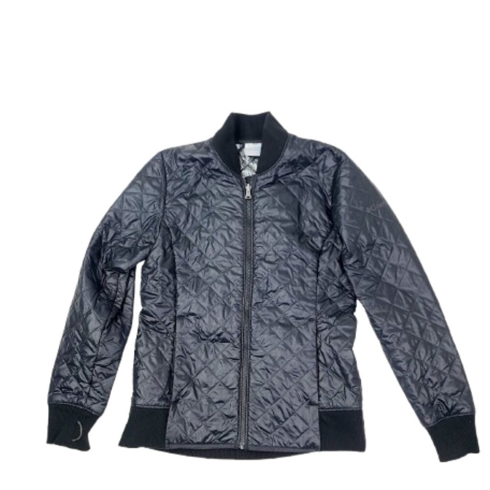 Columbia Women's Black Omni-Heat Interchange Insulated Quilted Jacket Size S